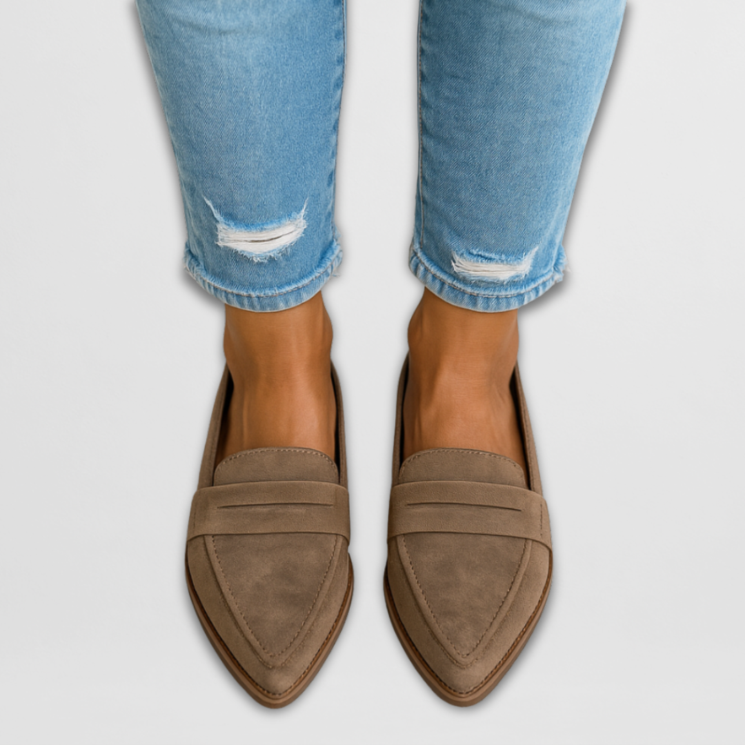 Hadley Suede moccasins