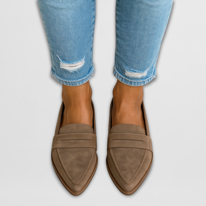 Hadley Suede moccasins