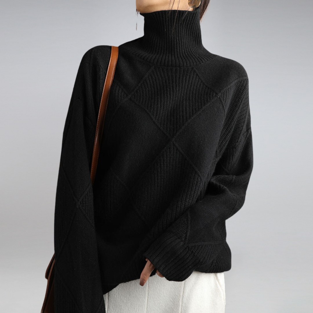 Adelia Chic Turtleneck Sweater