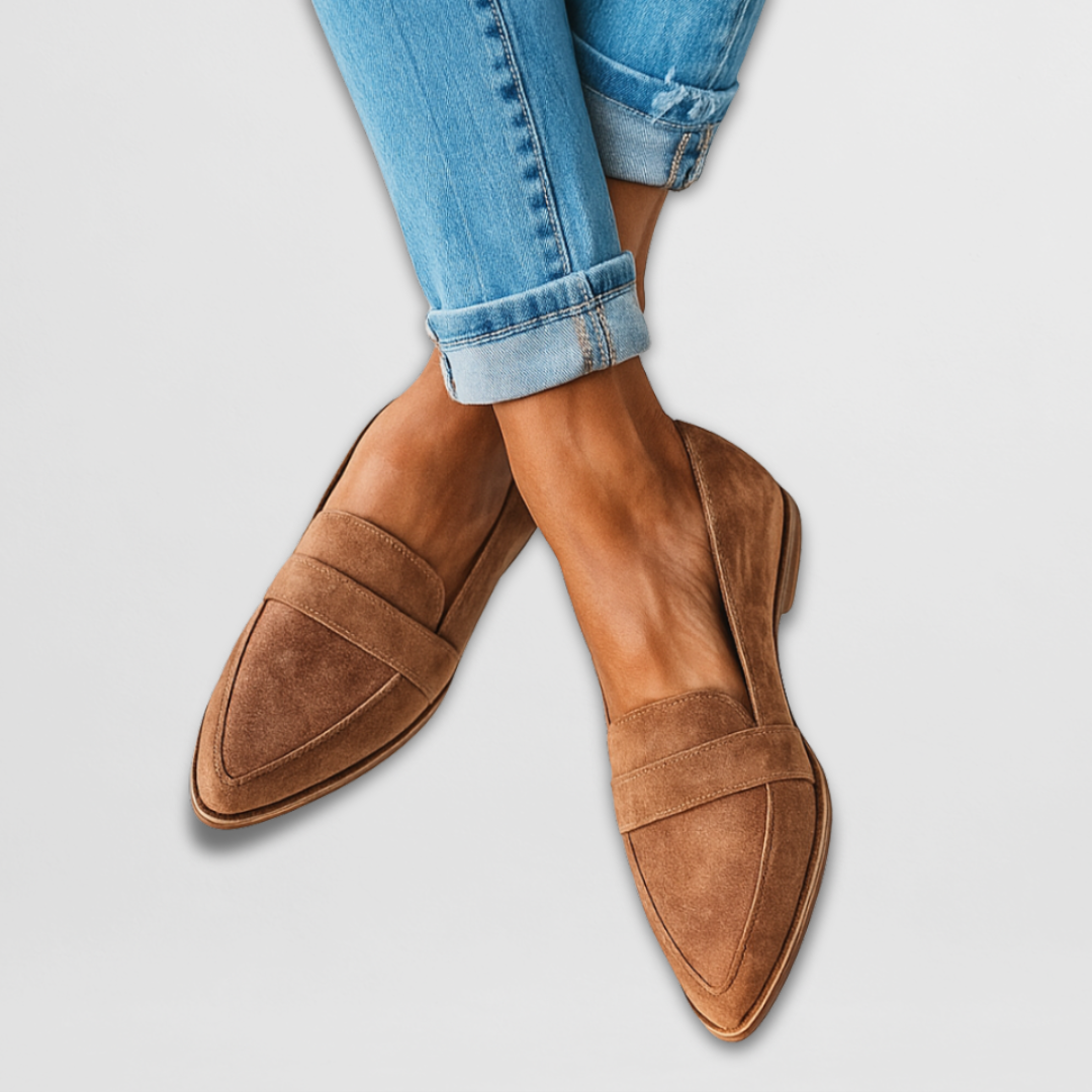 Hadley Suede moccasins