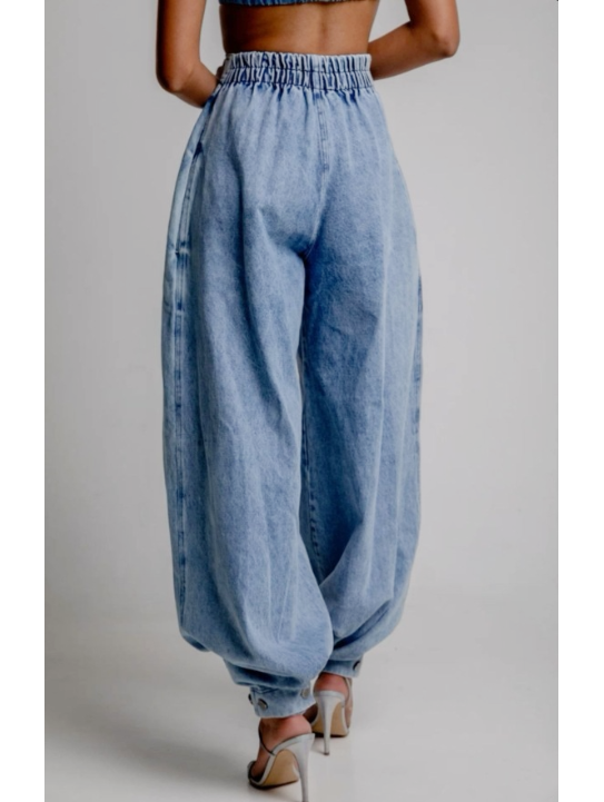 Doja High Waist Balloon Jeans