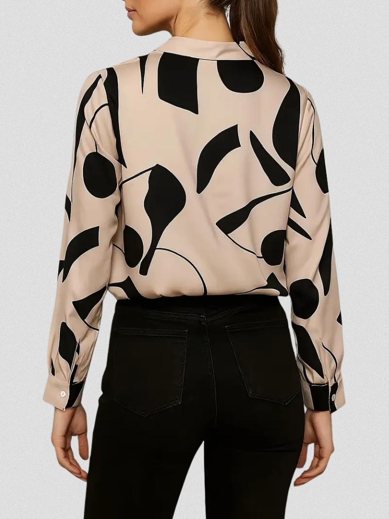 Mira Satin Look Blouse