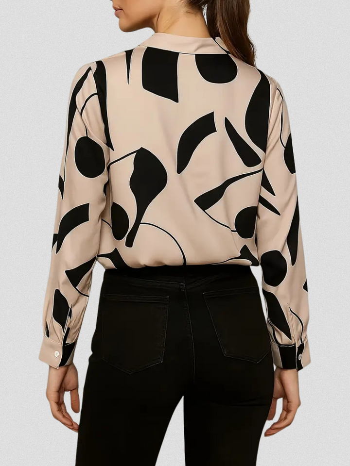 Mira Satin Look Blouse