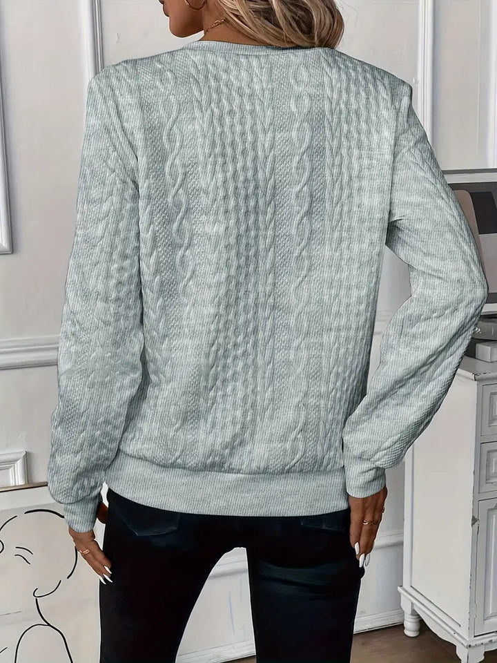 Amber Sweater with Zipper