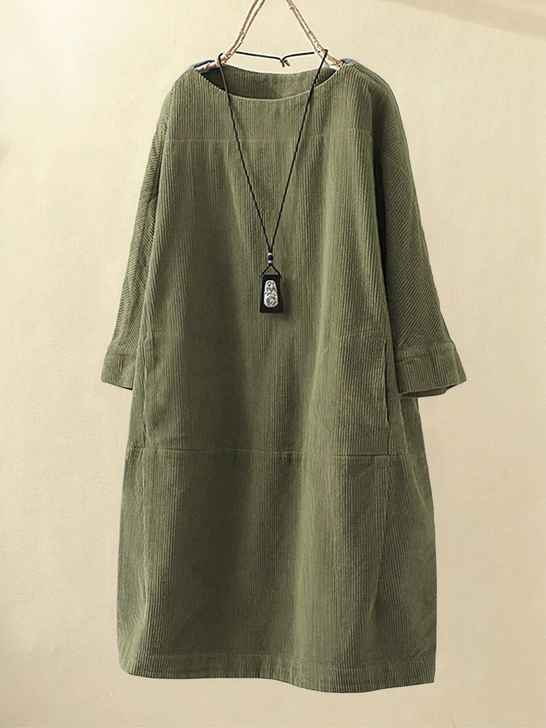 Railey Corduroy Tunic Dress