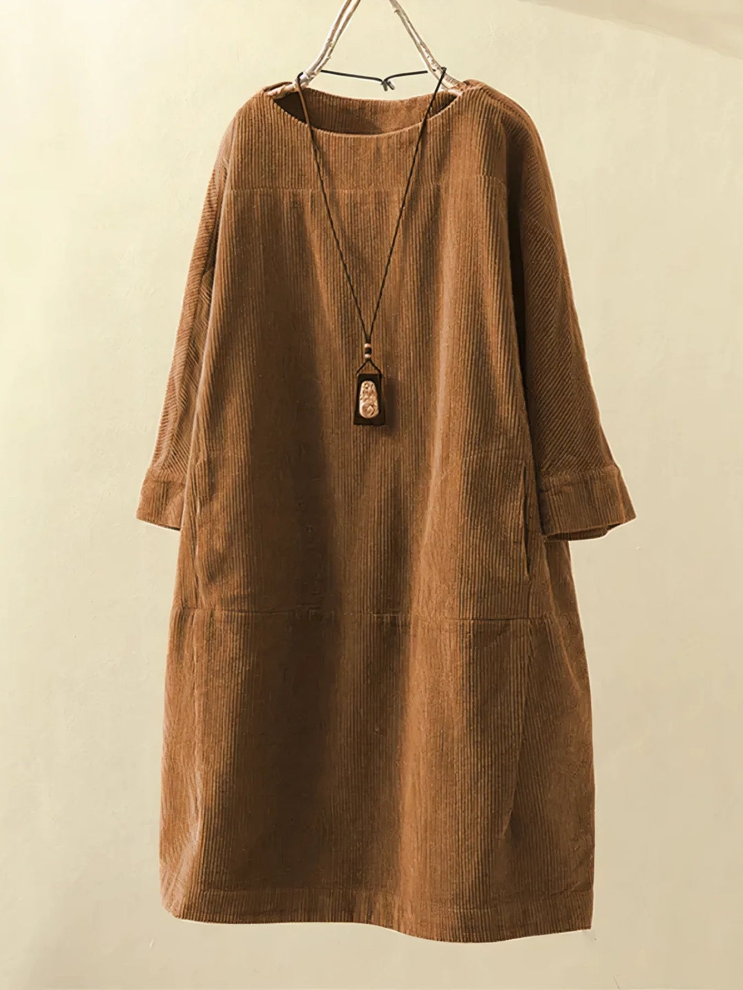 Railey Corduroy Tunic Dress