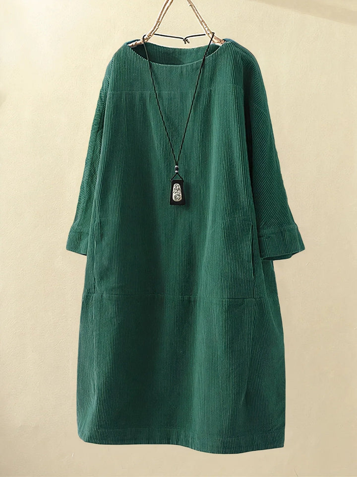 Railey Corduroy Tunic Dress