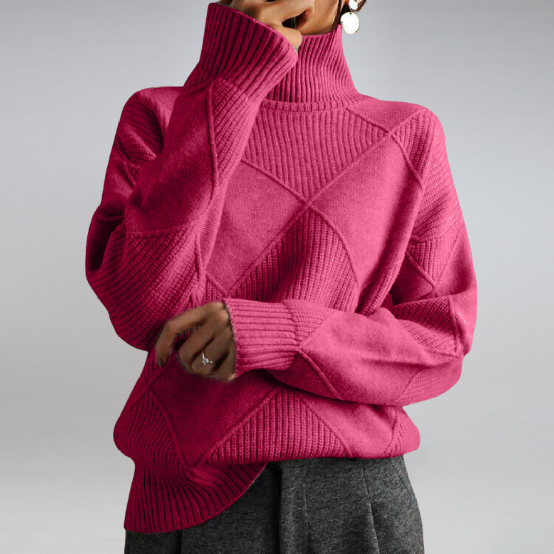 Adelia Chic Turtleneck Sweater
