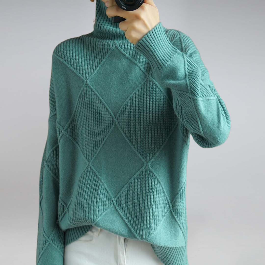 Adelia Chic Turtleneck Sweater