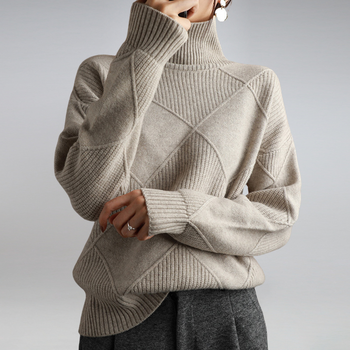 Adelia Chic Turtleneck Sweater