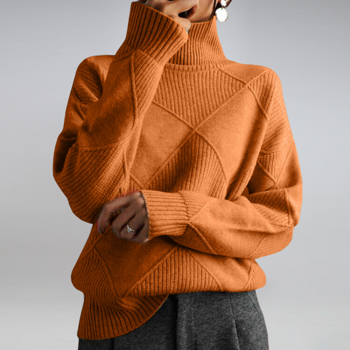 Adelia Chic Turtleneck Sweater
