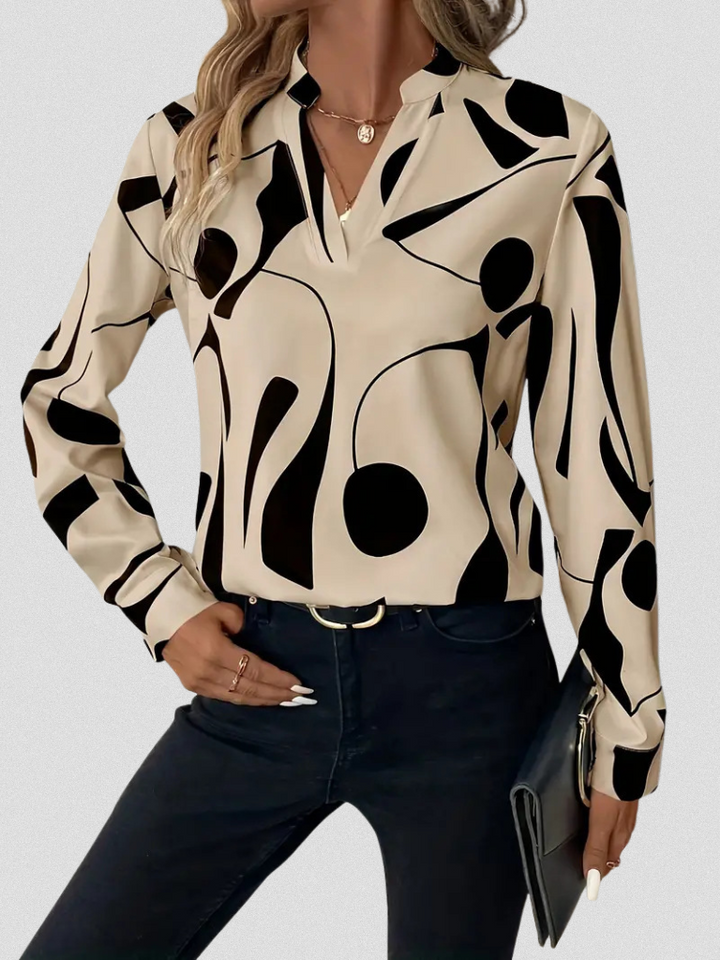 Mira Satin Look Blouse