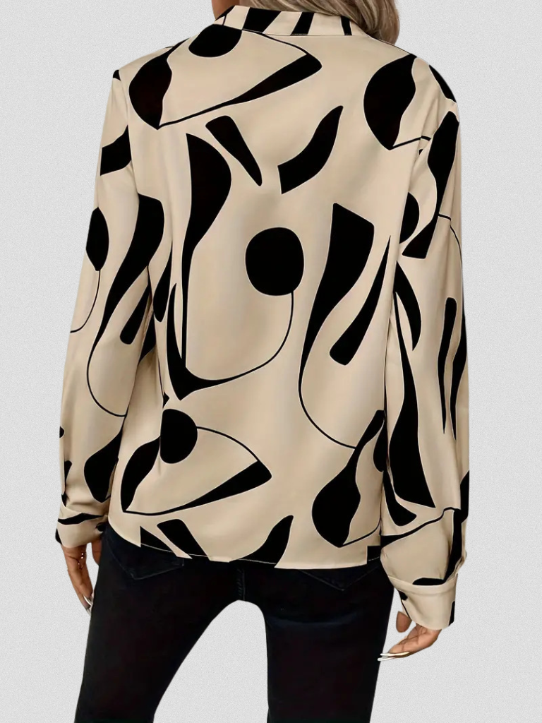 Mira Satin Look Blouse