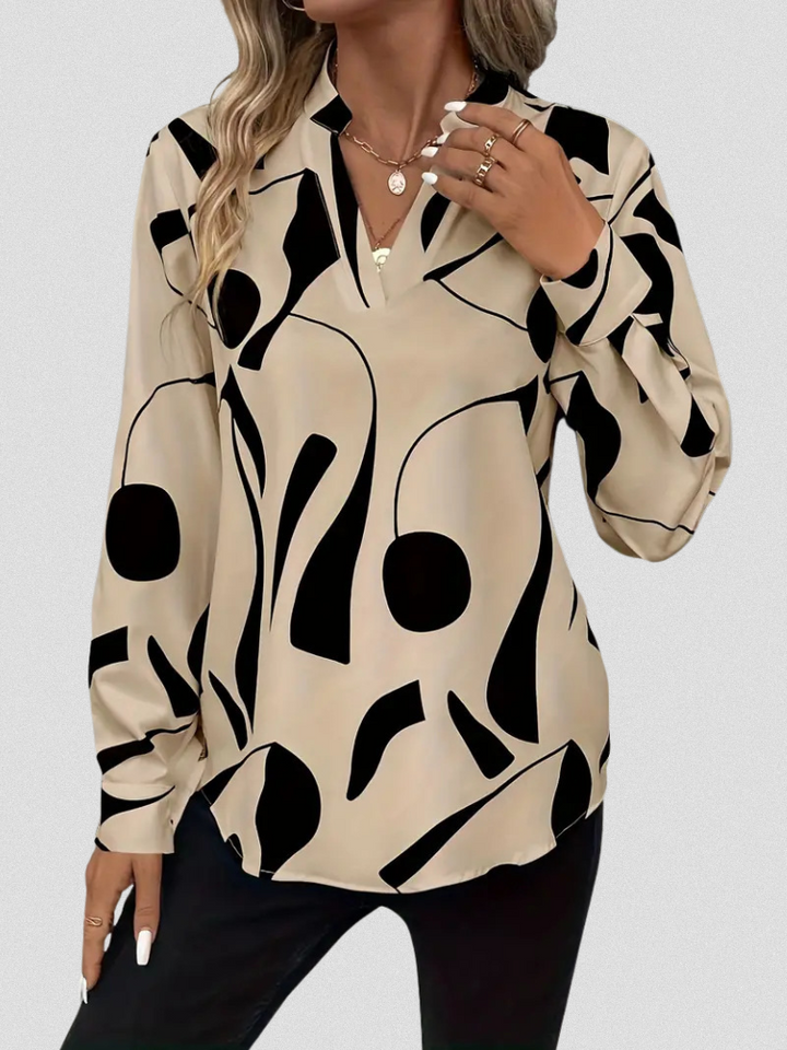 Mira Satin Look Blouse