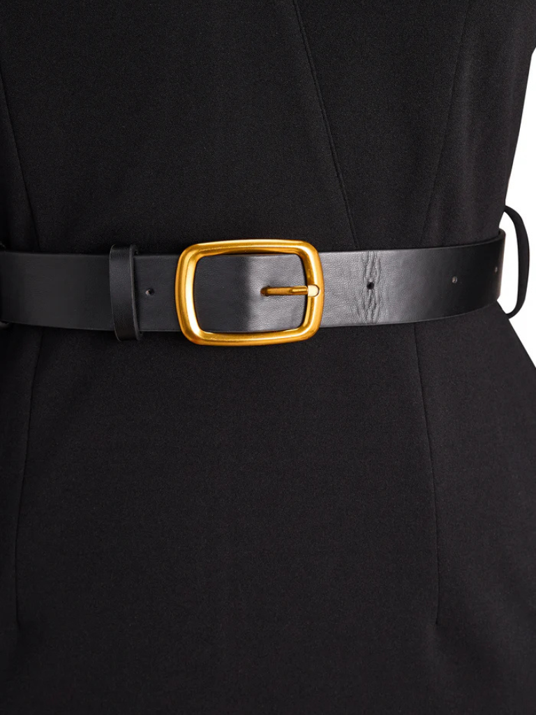 Valentina Elegance Belted Dress