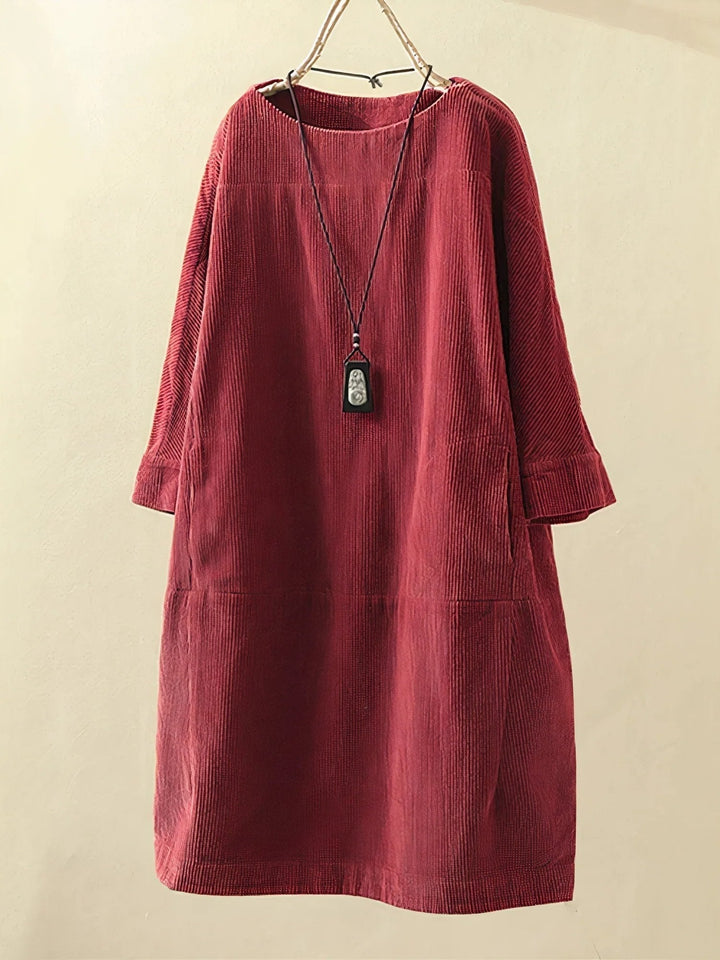 Railey Corduroy Tunic Dress