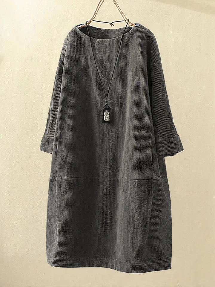 Railey Corduroy Tunic Dress